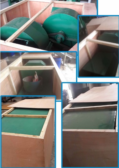 出口到安哥拉的木炭機設備整裝待發(fā)